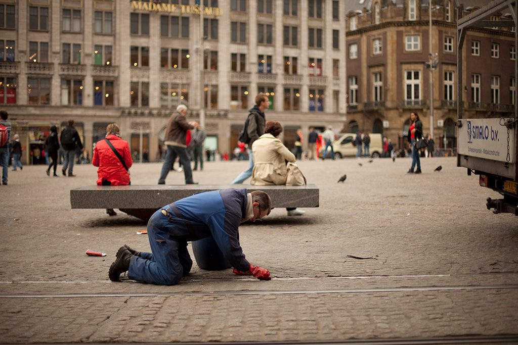 Railcleaner by Adriaan Holsappel